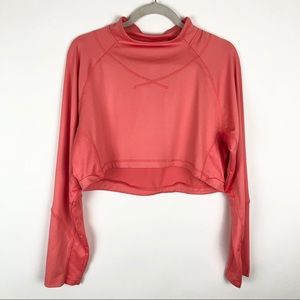 Jockey Athletic Workout Long Sleeve Crop Top